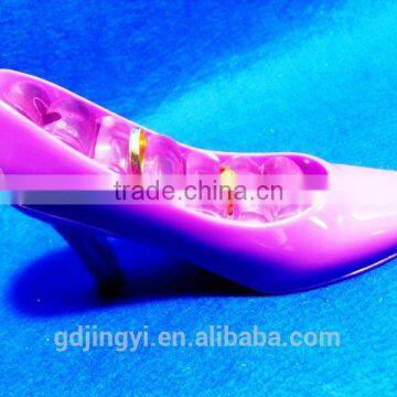 Acylic Pure Color Craft Heels Shoes Wedding Gift Supplier photo-4