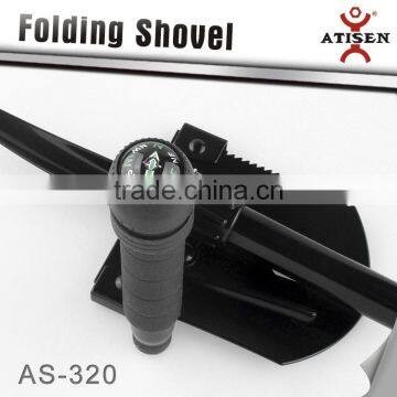 New Military Type Folding Tool Shovel Great for Hunt Camp Fish Emergency Saw photo-3