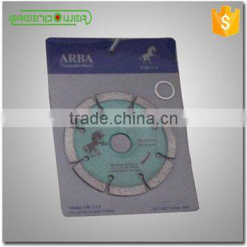 diamond cutting disc with color box
