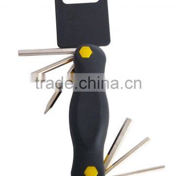 6pcs folding hex key