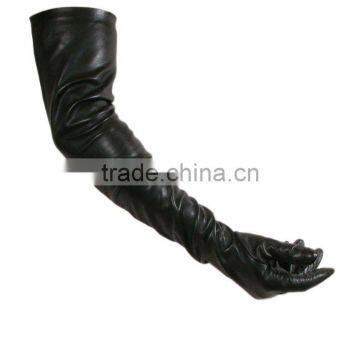 Opera leather gloves