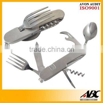 Multi-function Camping Cutlery Folding Knife