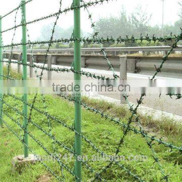 Low Price Green Color Barbed Wire for Construction photo-3