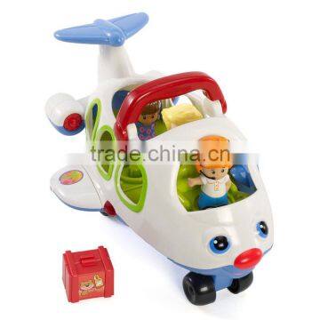 Promotional Cheap Custom Small Plastic Flying Airplane Toy For Kids