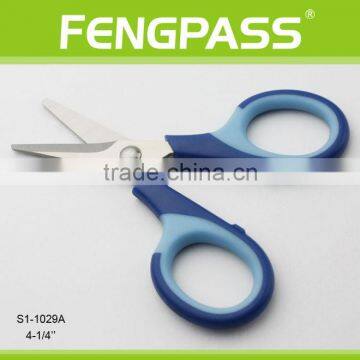 S1-1029A 4.25" 2Cr13 Stainless Steel Blade With PP+TPR Plastic Handle Mini Scissors photo-2