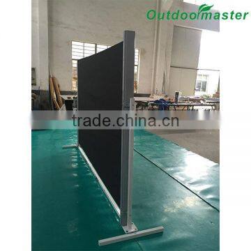 3x1.8M Folding Screen Patio Privacy Divider Black Side Retractable Awning photo-2