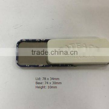 Mint Sliding Tin/sliding Tin Box photo-5