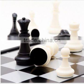 High Quality Plastic International Chess Magnetic Table for Chess Pieces Storage and Game Chess photo-2