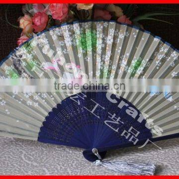 Fancy Recycled Decorative Folding Bamboo Fans photo-2