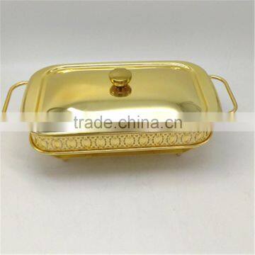 Best Selling Hotel Buffet Chafing Dish Food Warmer With Glass Dish photo-4