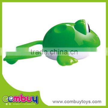 Hot selling cheap wind up swimming plastic realistic frog toy