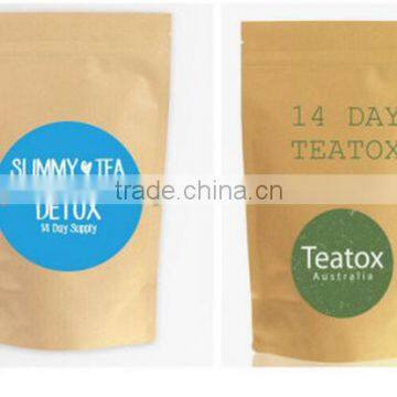 Private label slim tea detox slimming green tea fat burner slimming tea to Argentina / Bolivia / Brazil /