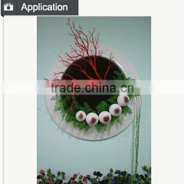 Artificial Small Plants Green Artificial Fern Leaves Maidenhair for Wall Decoration photo-4