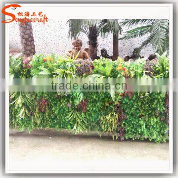 Hot Sale Mini Lanscape Projects Used Colorful High Simulation Grass Cheap Landscaping Garden Grass photo-6