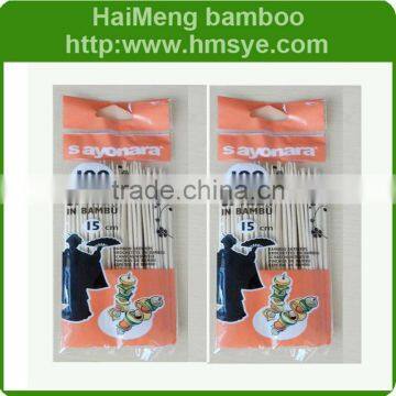 Custmize Size Natural BBQ Skewer Wooden photo-4