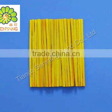 natural bamboo mixed colors round DIY art and craft