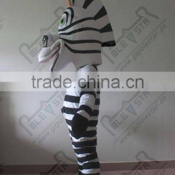 New Black and White Strips Horse Mascot Costumes photo-6