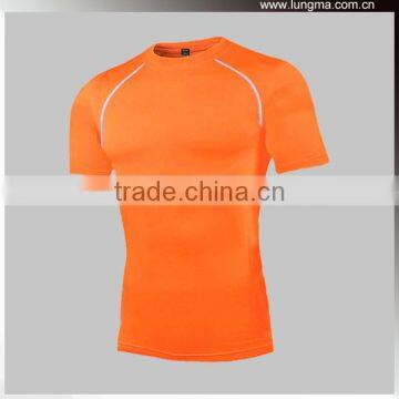 Dry Fit Compression Shirts Rashie Blank MMA Rash Guard photo-4