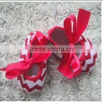 China Product and Low Price Wholesale Soft Chevron Soft Shoes for 0-15months Baby Kids for Summer and Spring photo-6