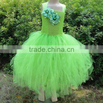 Wholesale Crochet Top Tutu Dress Baby Tutu Dress With Flowe photo-4