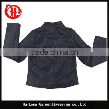 New Autumn Short Jackets Coats pu Black Women Leather Jackets photo-2