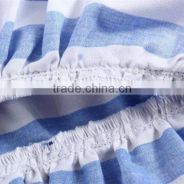 Summer Dresses Strips Design Mom and Bab Fashion Simple Beautiful Dress for Infant and Toddler Girls