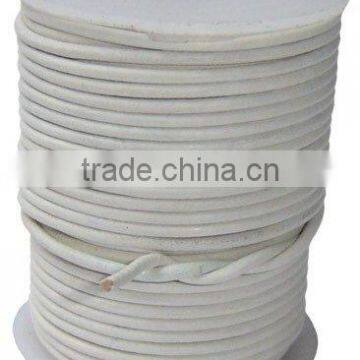 Wholesale Round Genuine Leather Cord 4mm For Bracelet photo-3