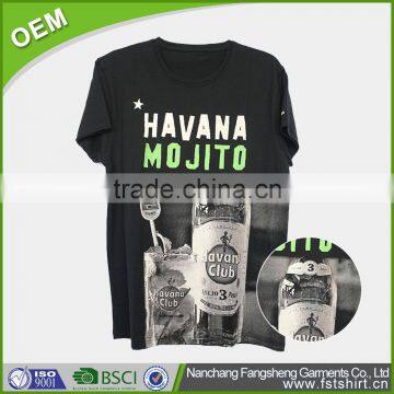 High quality men's short sleeve Rock t shirts