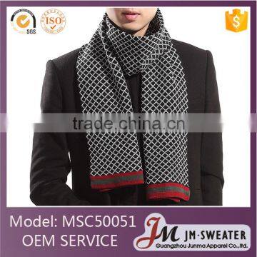 Latest Design High Quality Custom Men's Viscose Scarf Factory China