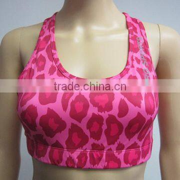 Cheap Wholesale Sexy Tiger Women Sports Wear Bra Yoga Suit photo-3