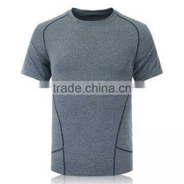 Summer Comfortable Slim Fit Short Sleeve Cotton Shirt Print Bulk T Shirt Plain photo-4