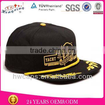 Polyester or cotton baseball cap with custom logo