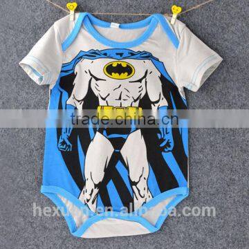 New Design 4 Pack Short Sleeve Funny Baby Romper photo-4