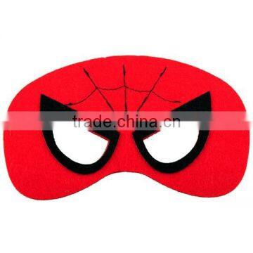 Kids Halloween mask animals felt mask/Spider-Man superman felt face mask