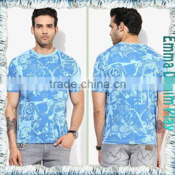 2017 Mens High Quality Customized Pattern Printing O-Neck T-Shirts photo-3