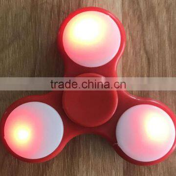 Best Seller 2017 New Toy ABS LED Fidget Spinner Hand Spinner