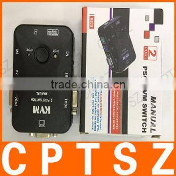 2017 New PS/2 200 MHz Plastic 2 Port KVM Switch photo-2