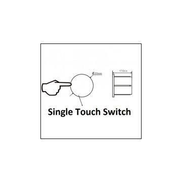 Plastic Single Touch Sensor Switch For 12VDC Input LED Lighting Products photo-2
