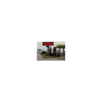 P20 customized Single color red Outdoor LED screen programmable led signs 960mm for school , plaza