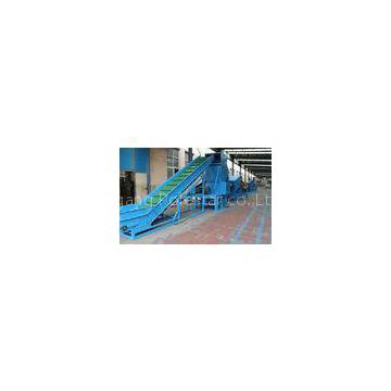 Plastic washing / PE PP Film Washing Line Washing Machine Of Belt Conveyor