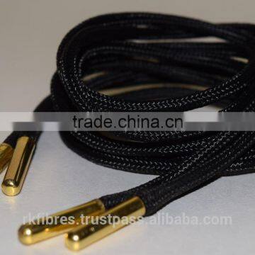 Metal Gold Shoelaces