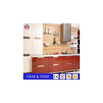 Wall Clear Tempered Glass Shelves For Kitchen