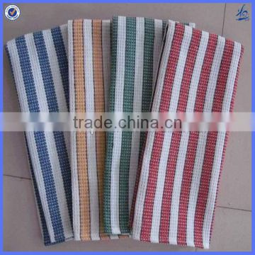 100% Cotton plain colorful jacquard tea towel