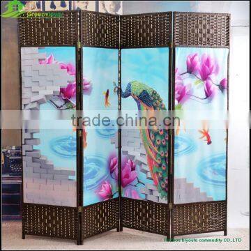 Printing Canvas partition, folding room divider China Canvas Room Dividers Partitions room paravent, room dividers GVSD011