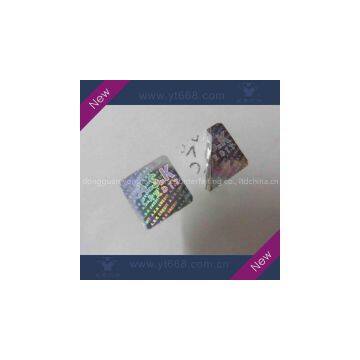 custom laser hologram anti-fake VOID sticker label