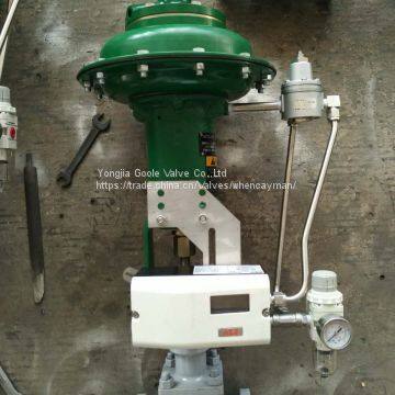 Diaphragm Type Pneumatic Globe Control Valve With Top Handwheel photo-3