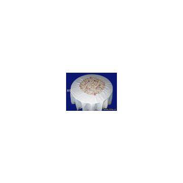 JTH026 embroidered table cloth