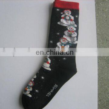 fashional pretty elegant warm soft cozy elegant jacquard christmas sock