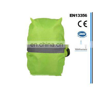 China Fluorescent Yellow School Reflective Safety Backpack