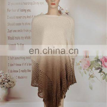 wholesale new style fashion woman knitted poncho